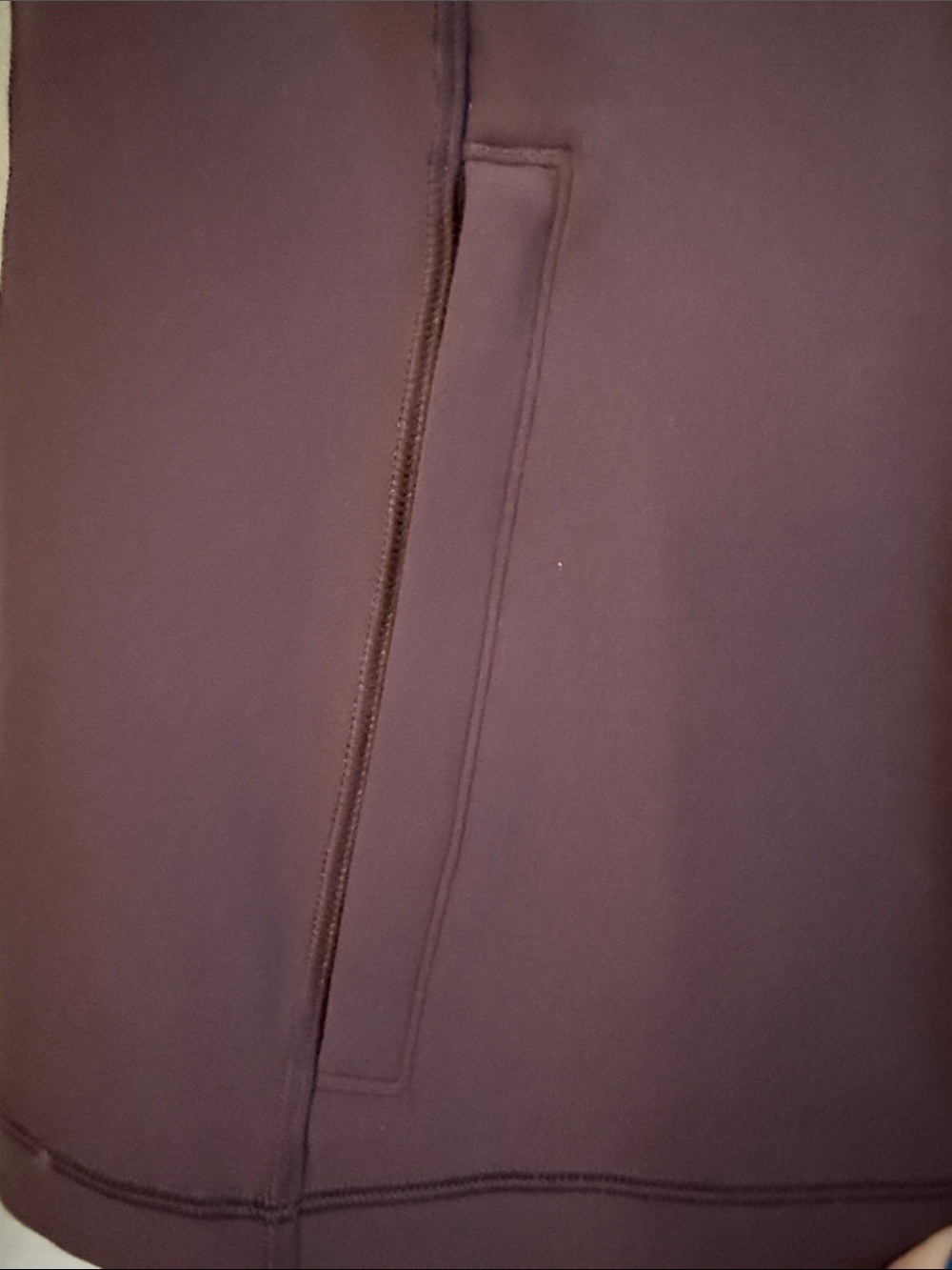 lululemon athletica Define Hooded Jacket Nulu Black Plum (Plum/Brown) Size 8 - Picture 13 of 15